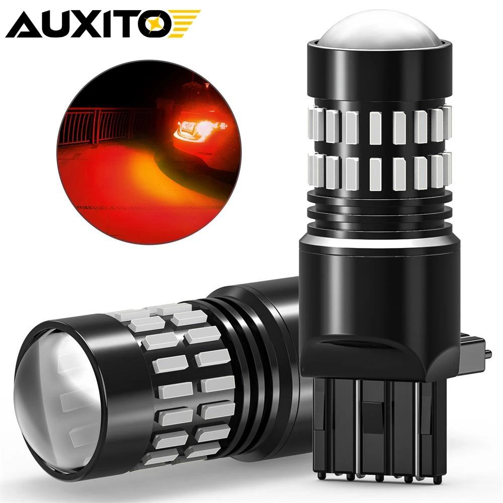 AUXITO-2X LED 7443 T20 3157  LED ÷ Ʈκ , W21/5W W21W ڵ 극ũ Ʈ LED ڵ   Ʈ 12v ڵ ׼